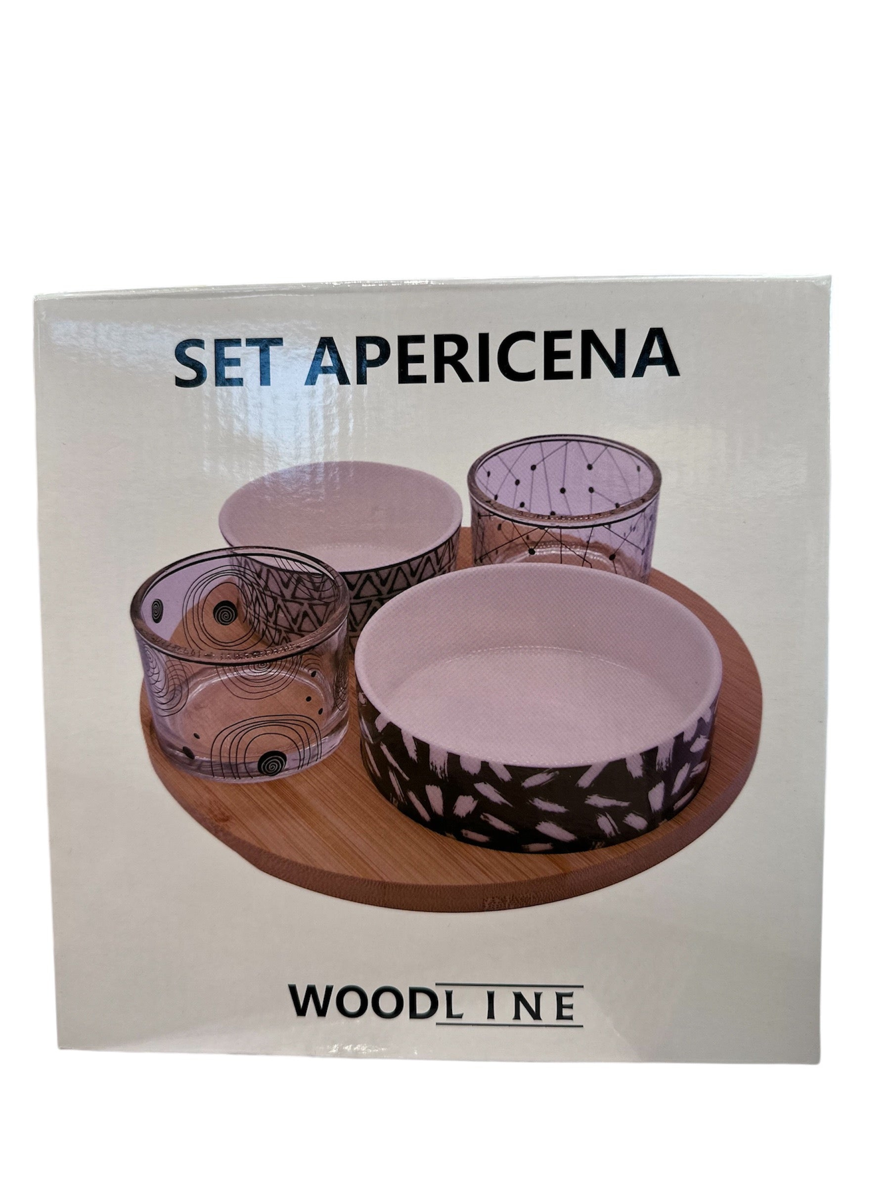 Set bacinelle 5 pezzi per aperitivo Kasanova Set bacinelle 5 pezzi per aperitivo Kasanova